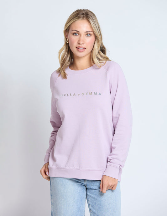 Stella + Gemma Classic Sweater | Lilac