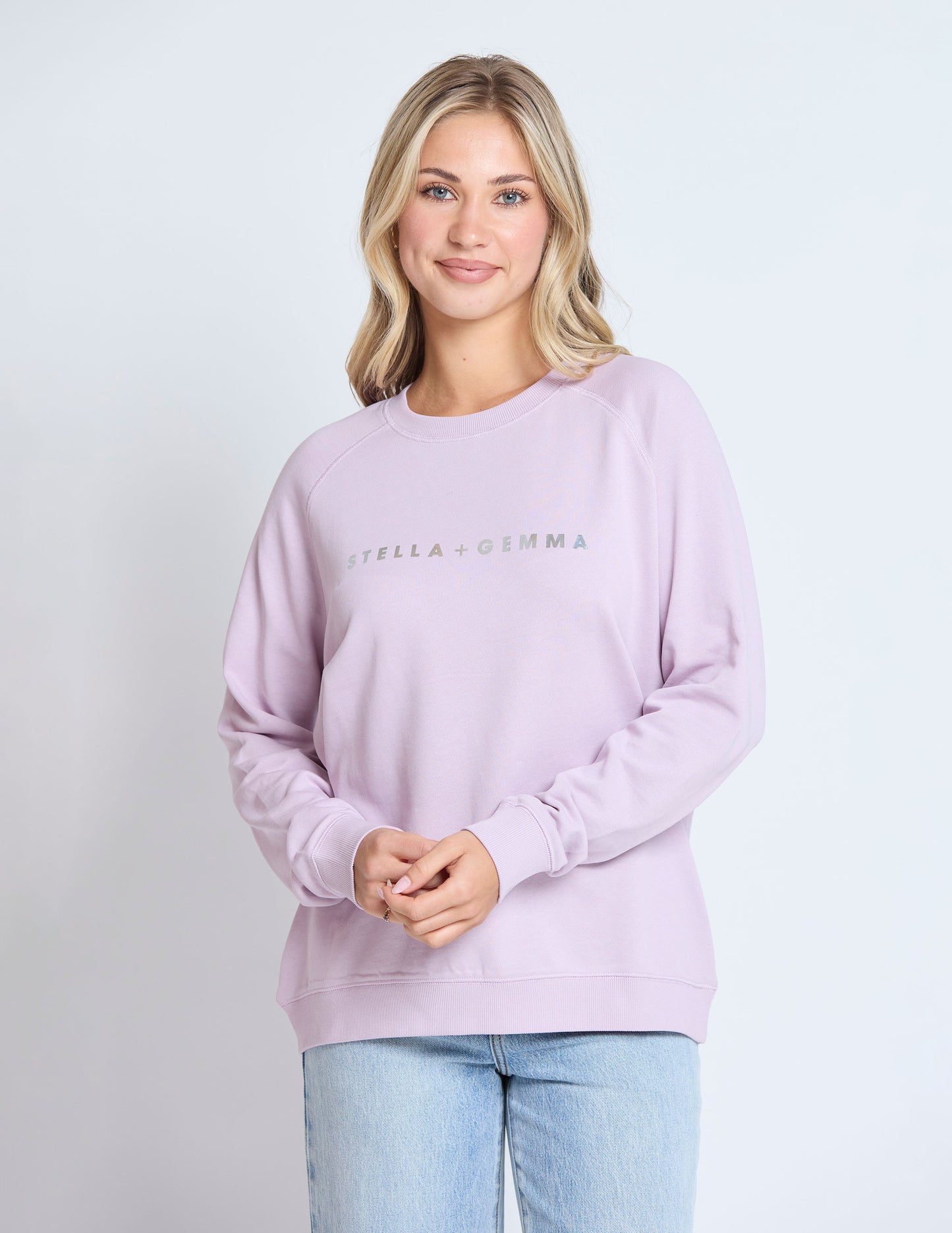 Stella + Gemma Classic Sweater | Lilac