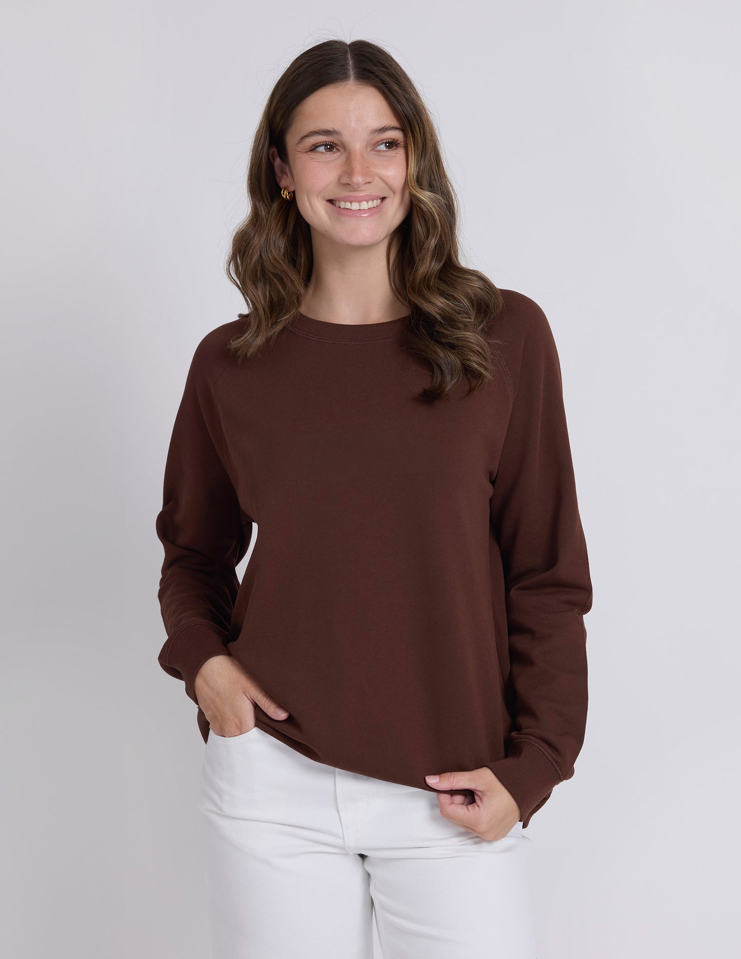 Stella + Gemma Classic Sweatshirt | Choc