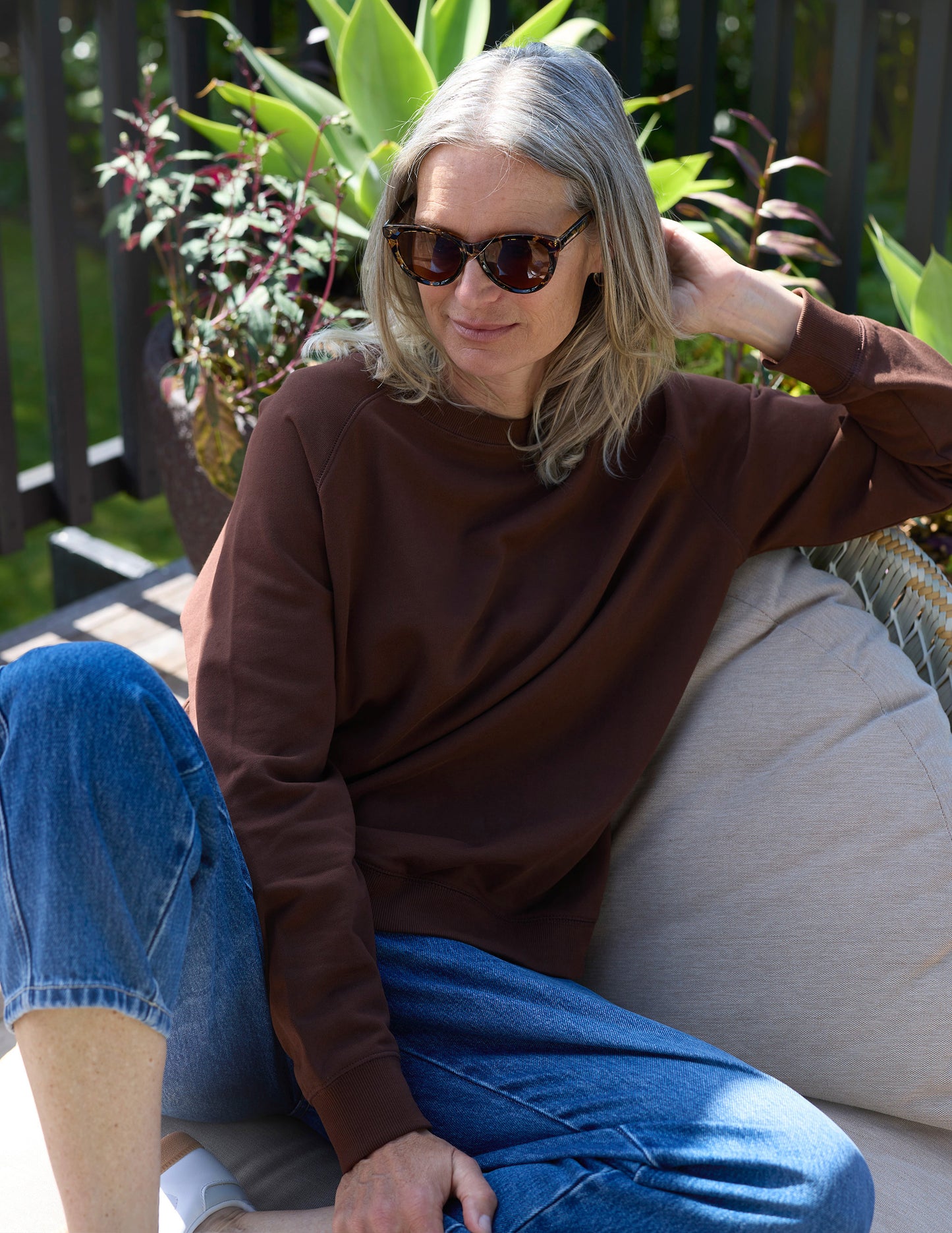 Stella + Gemma Classic Sweatshirt | Choc