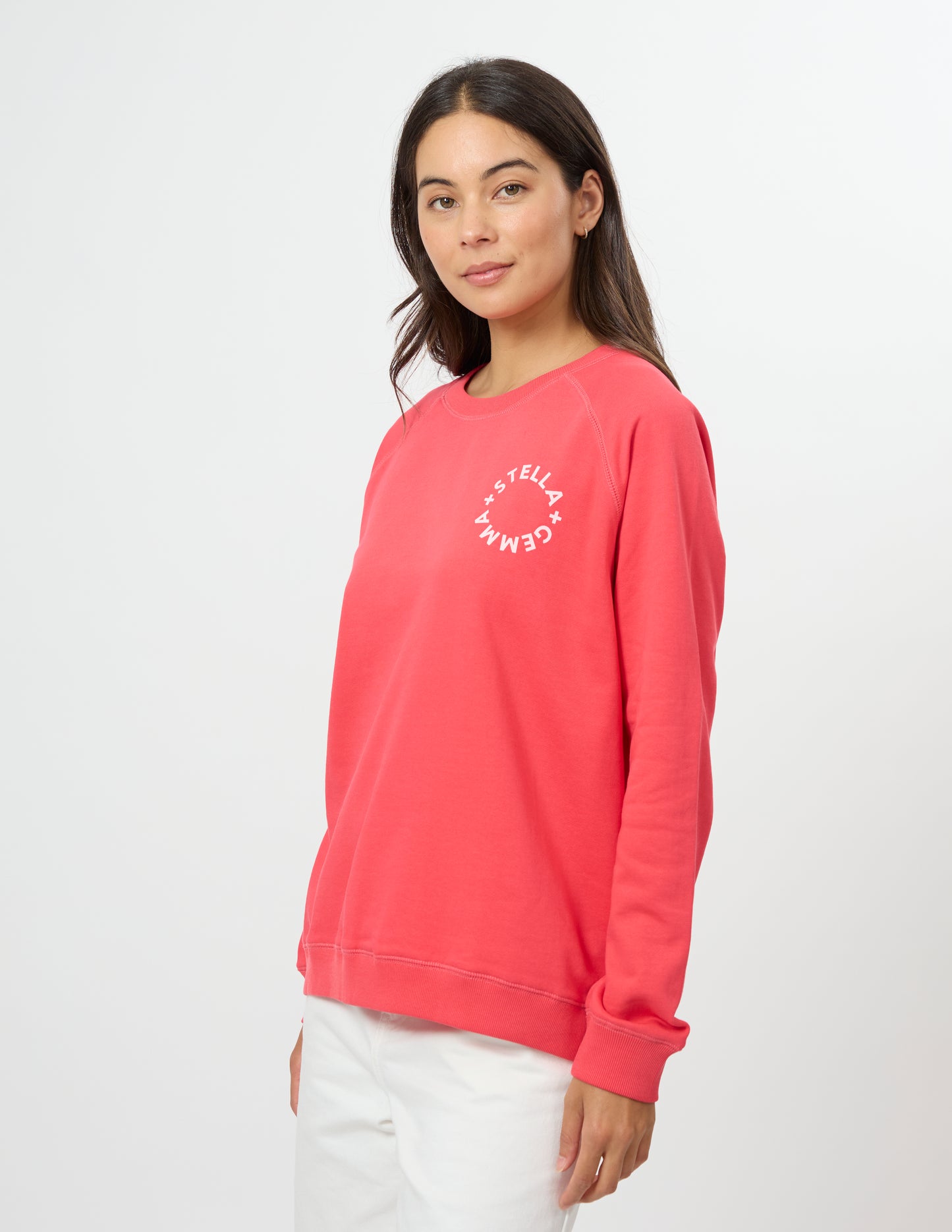 Stella + Gemma Classic Sweater Rotation | Deep Coral