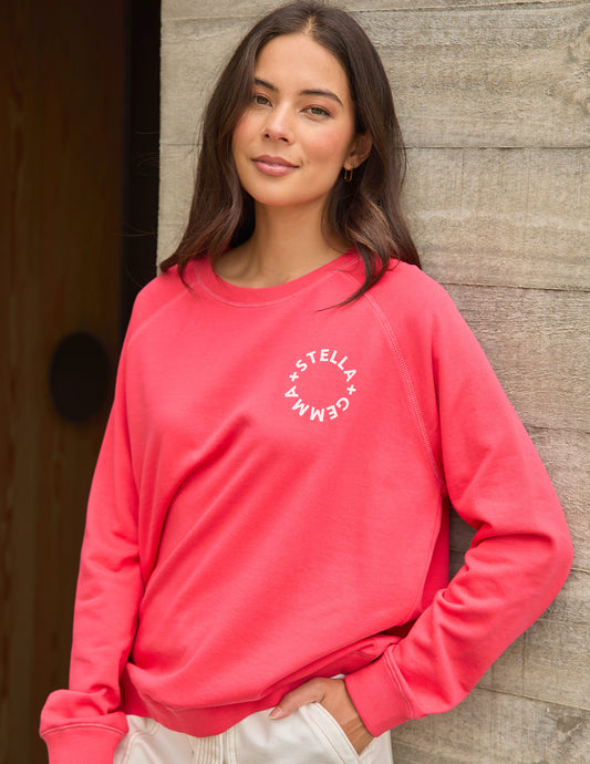 Stella + Gemma Classic Sweater Rotation | Deep Coral