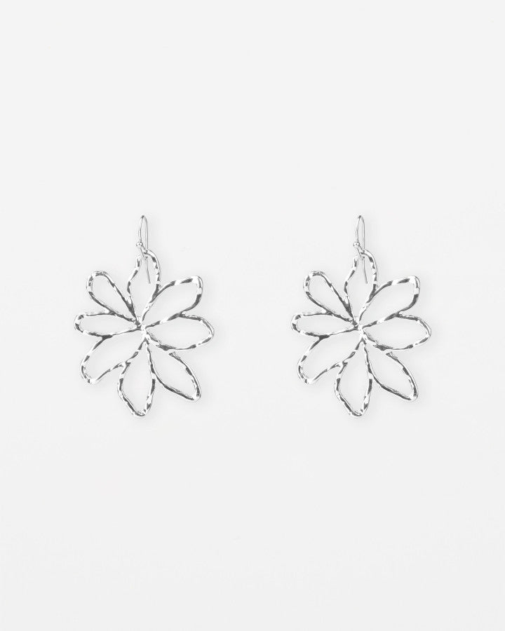Stella + Gemma Large Cutout Flower Earrings