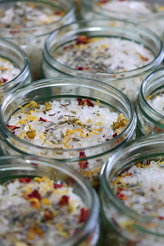 Botanical BATH SALTS | Lavender + Sweet Orange