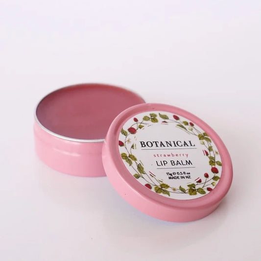 Botanical New Zealand Lip Balm - Strawberry