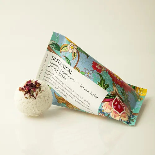 Botanical New Zealand Foot Soak - Vanilla, Peppermint & Green Clay