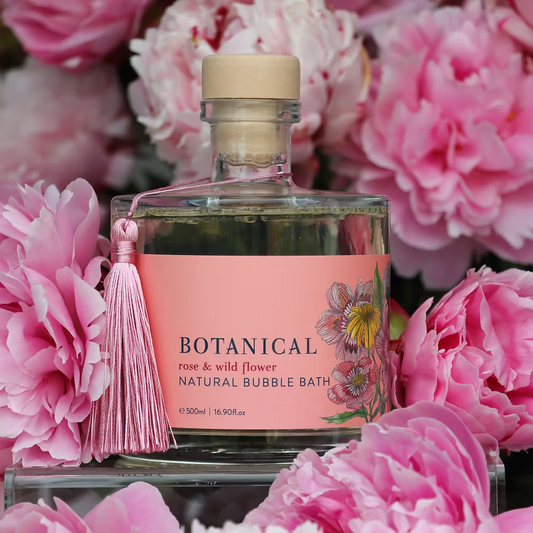 Botanical Bubble Bath - Rose + Wildflower Bubble Bath 500ml