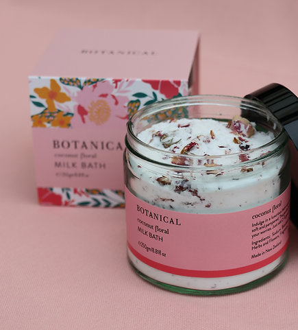 Botanical MILK BATH | Rose + Coconut