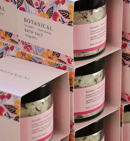 Botanical BATH SALTS | Lavender + Sweet Orange