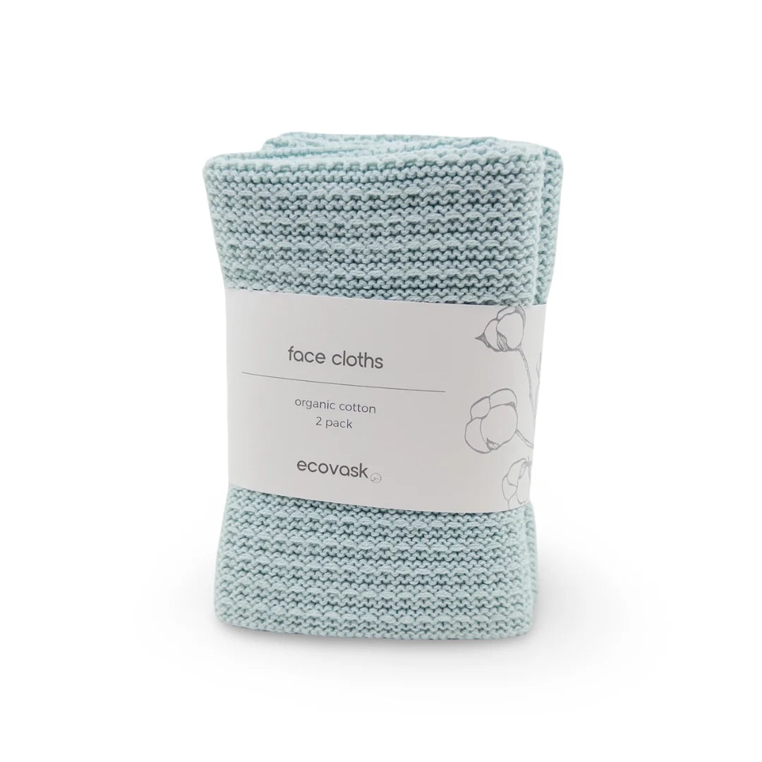 Ecovask Face Cloths - 2 pack