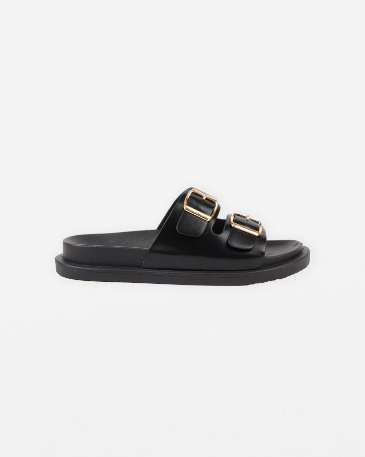Stella + Gemma Etienne Slide | Black