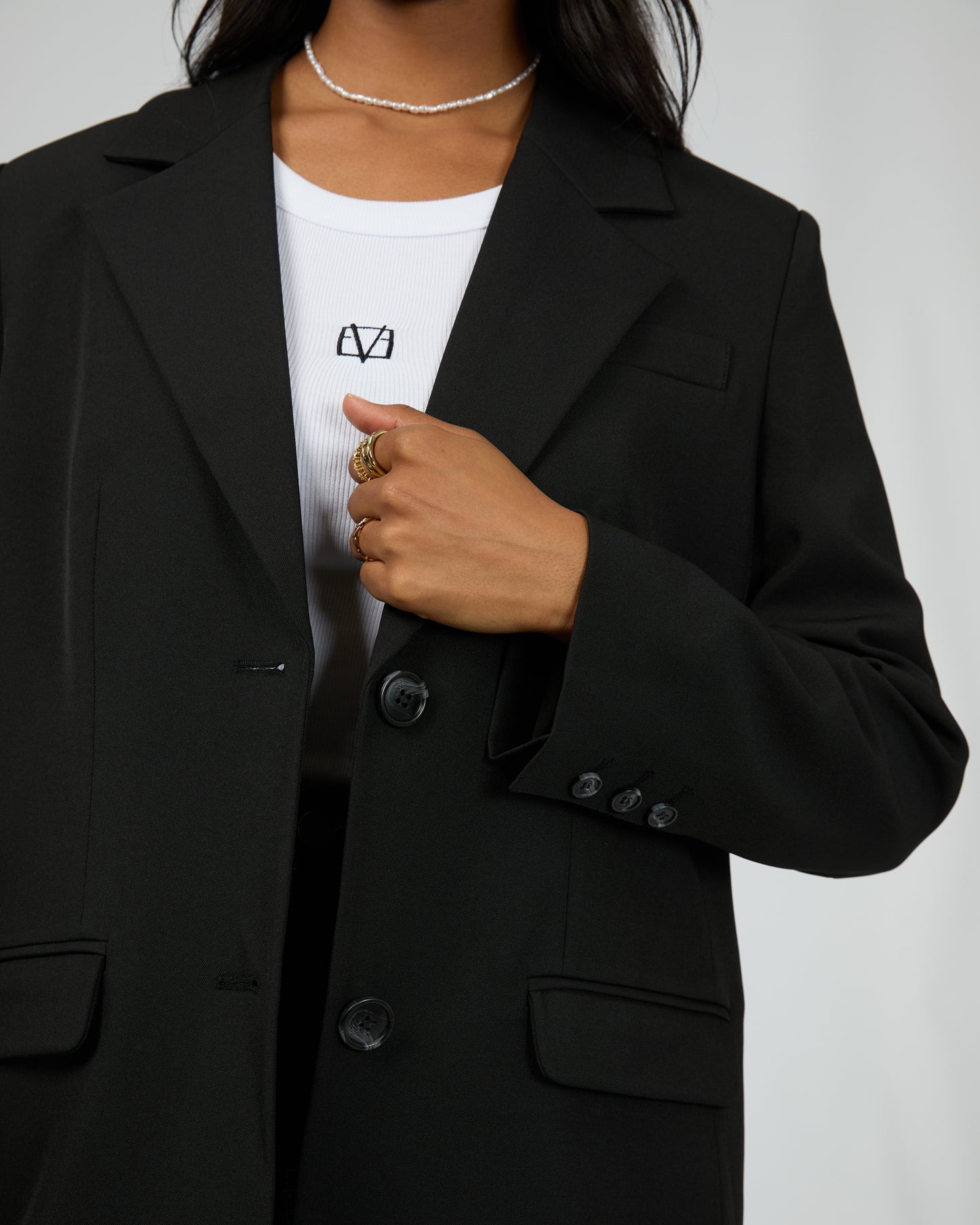 All About Eve Luxe Basic Blazer | Black