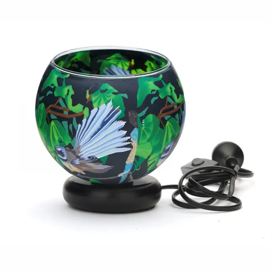 Glass Electric Lamp - Fantail Flitter