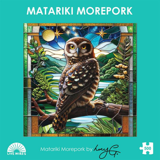 Lucy Gauntlett - Matariki Morepork 500 Pce - Puzzle