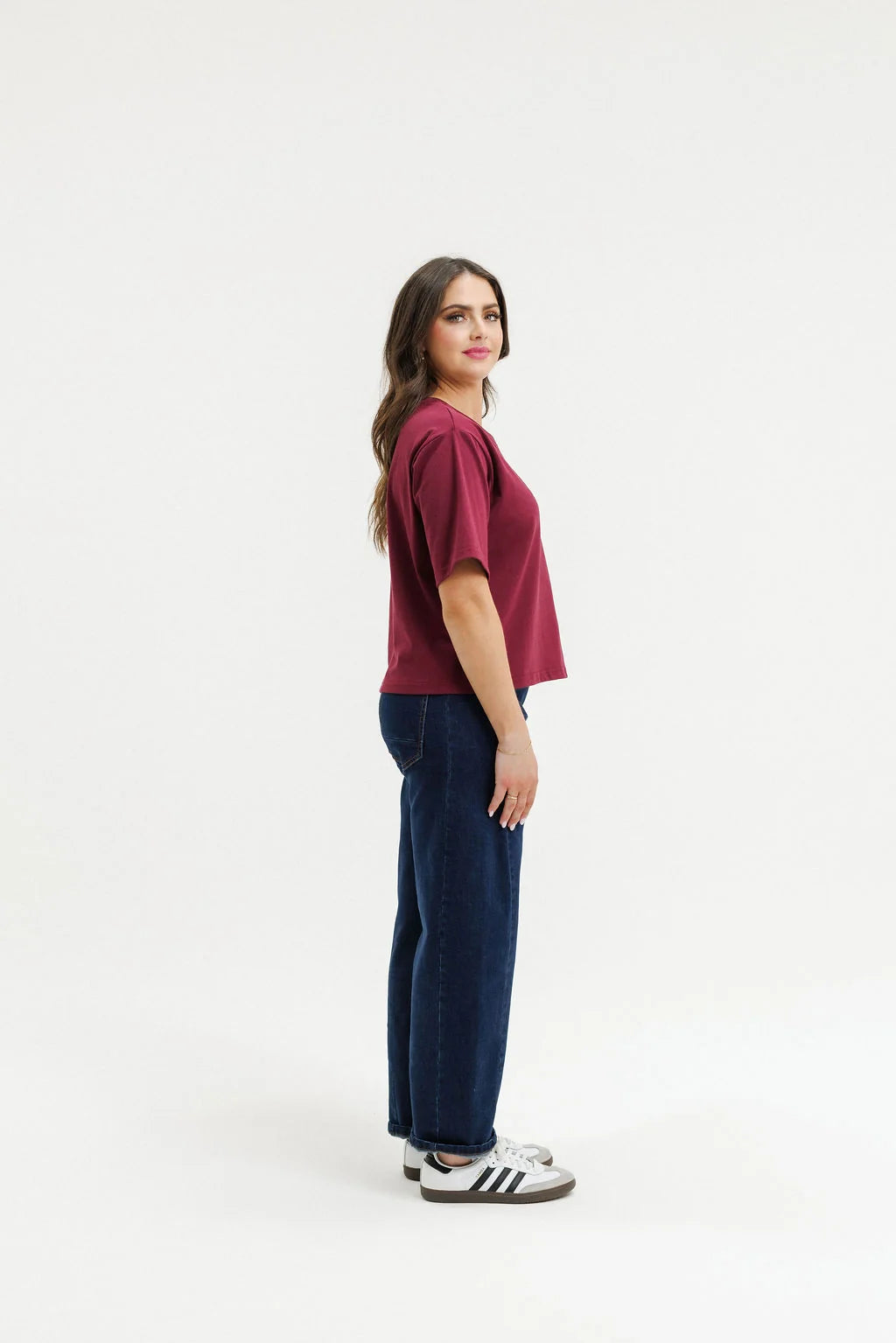 Homelee Becky Tee | Merlot