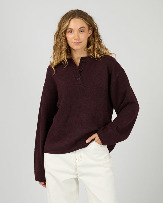 All About Eve Fillipa Knit | Wine