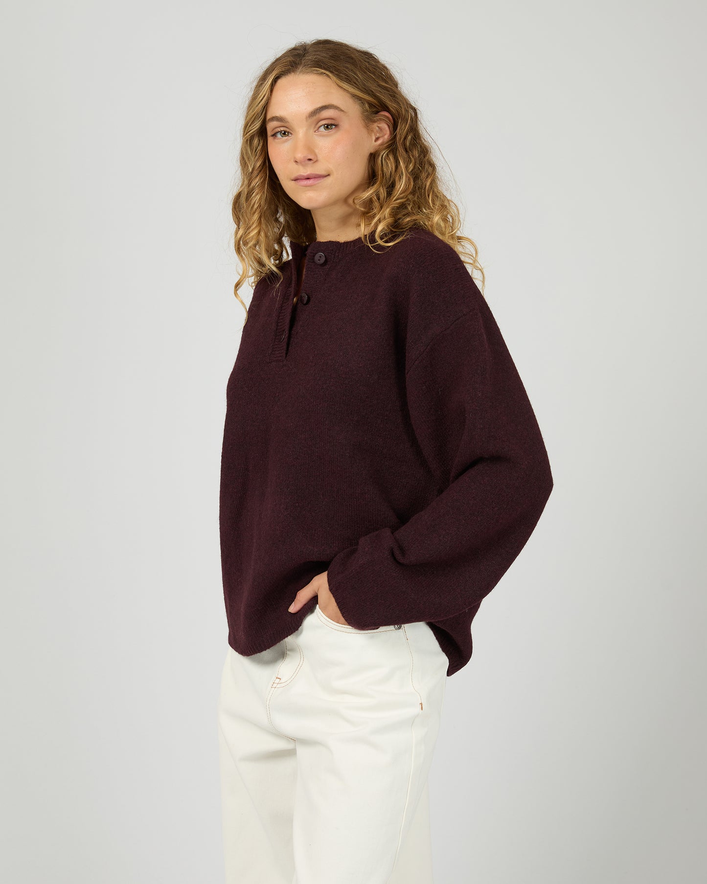 All About Eve Fillipa Knit | Wine