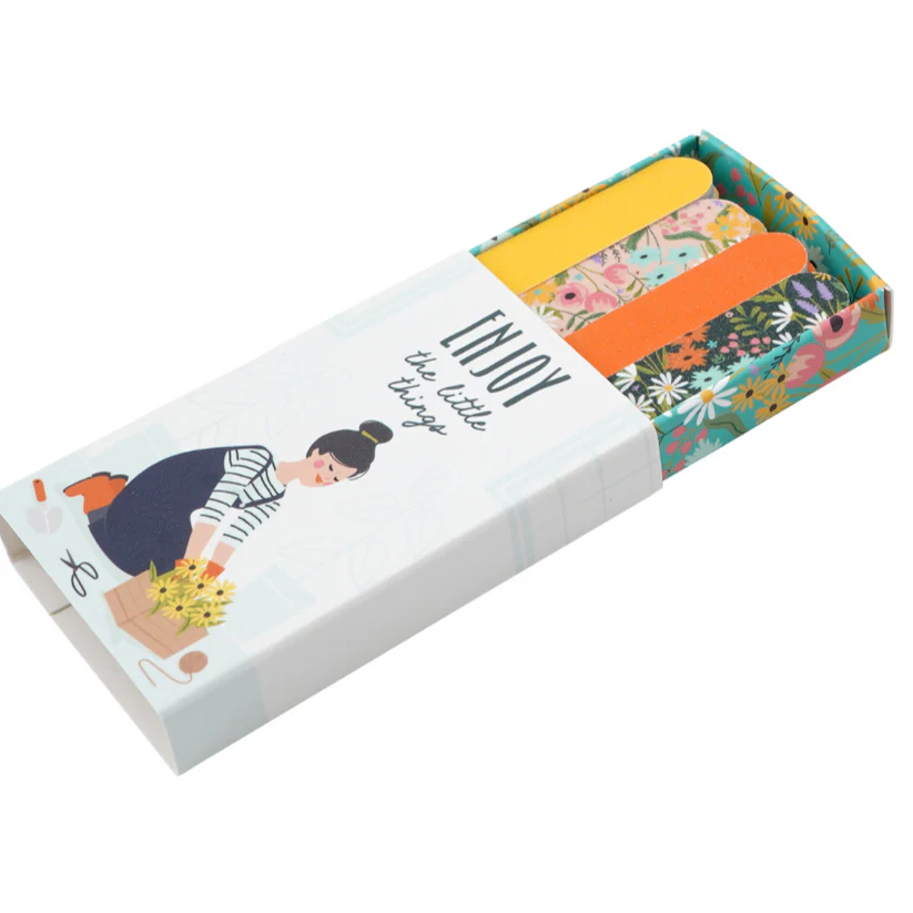 The Flower Market | Matchbox Nail Files