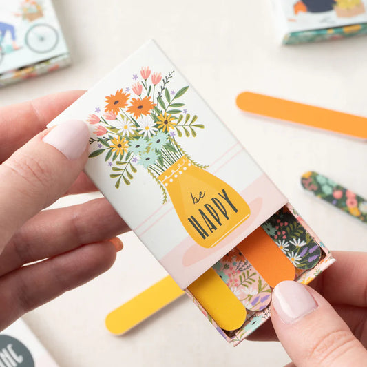 The Flower Market | Matchbox Nail Files
