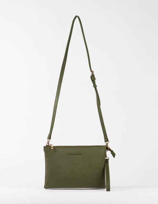 Stella + Gemma Frankie Multi Pouch Bag | Khaki