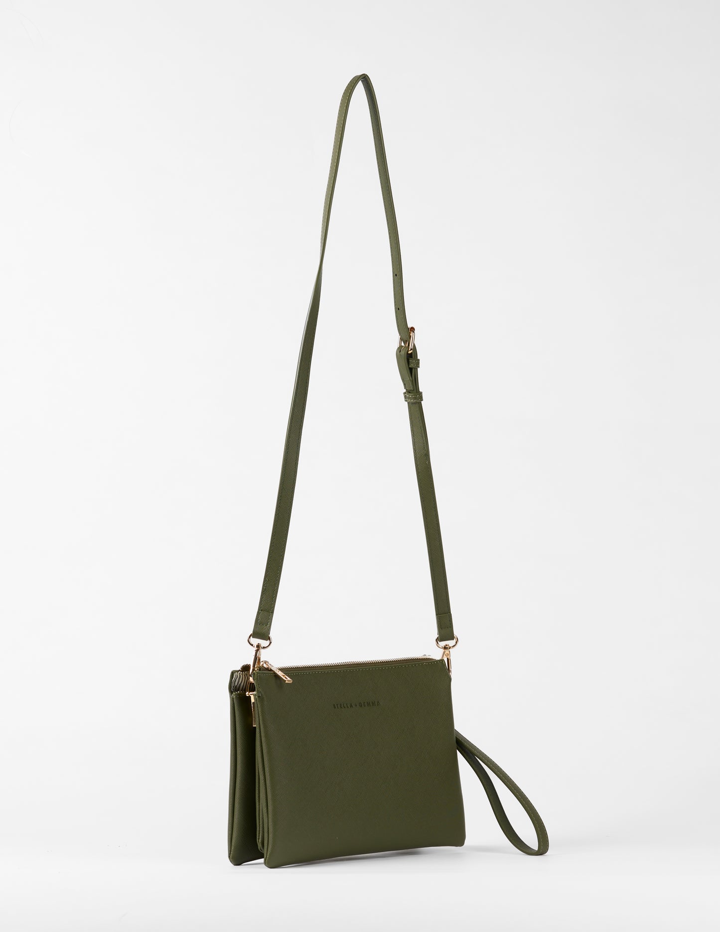 Stella + Gemma Frankie Multi Pouch Bag | Khaki