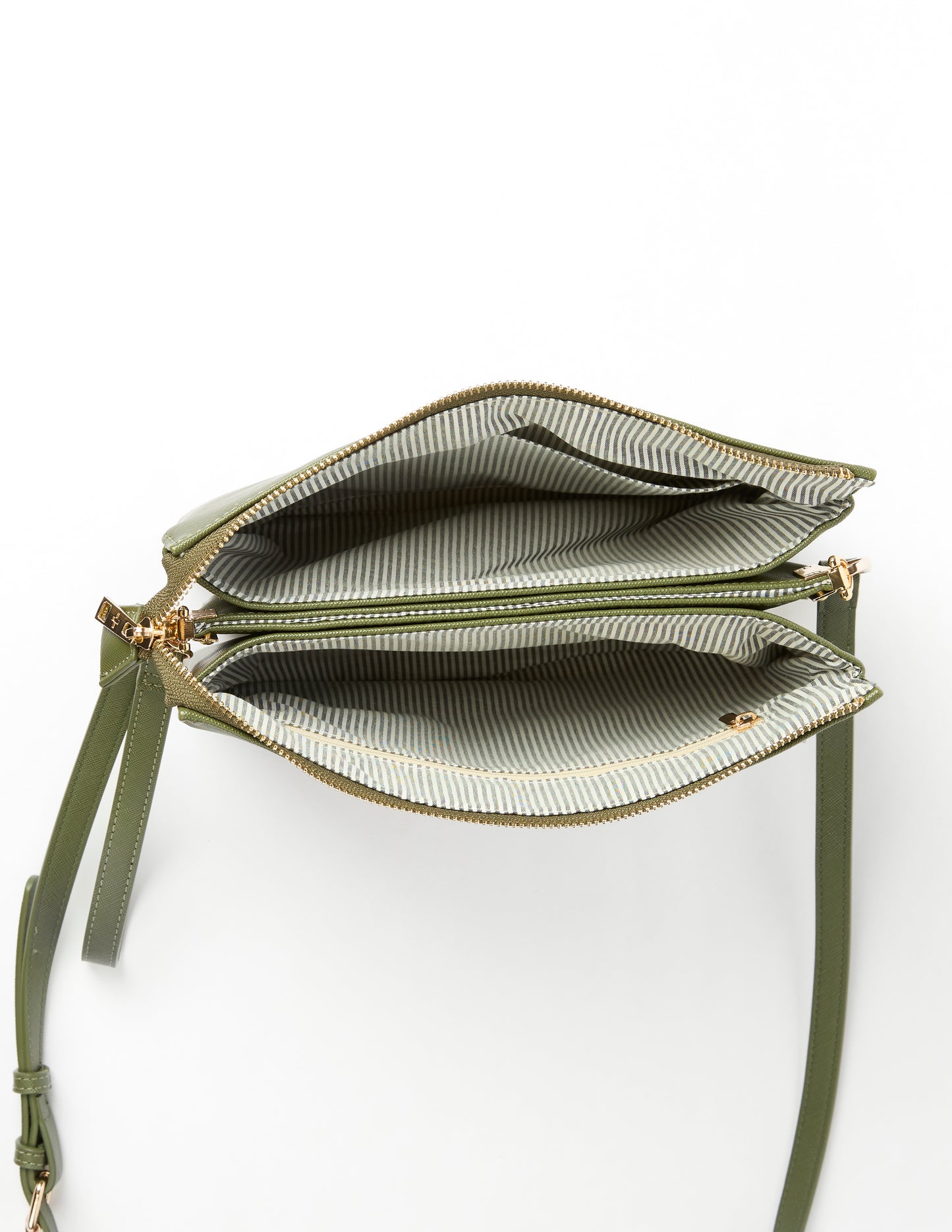 Stella + Gemma Frankie Multi Pouch Bag | Khaki