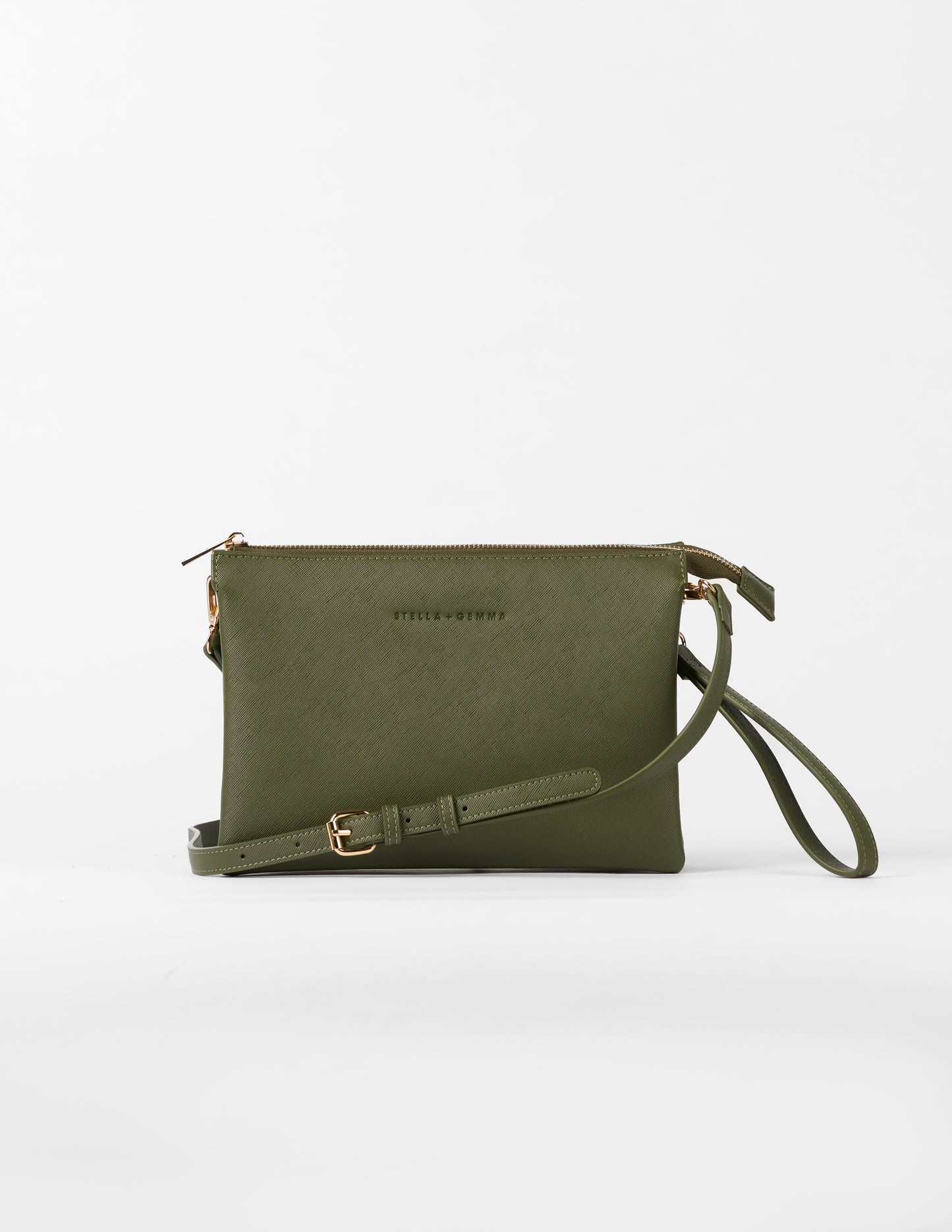 Stella + Gemma Frankie Multi Pouch Bag | Khaki