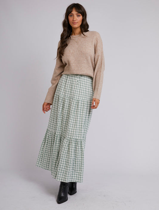 All About Eve Frankie Maxi Skirt - Sage