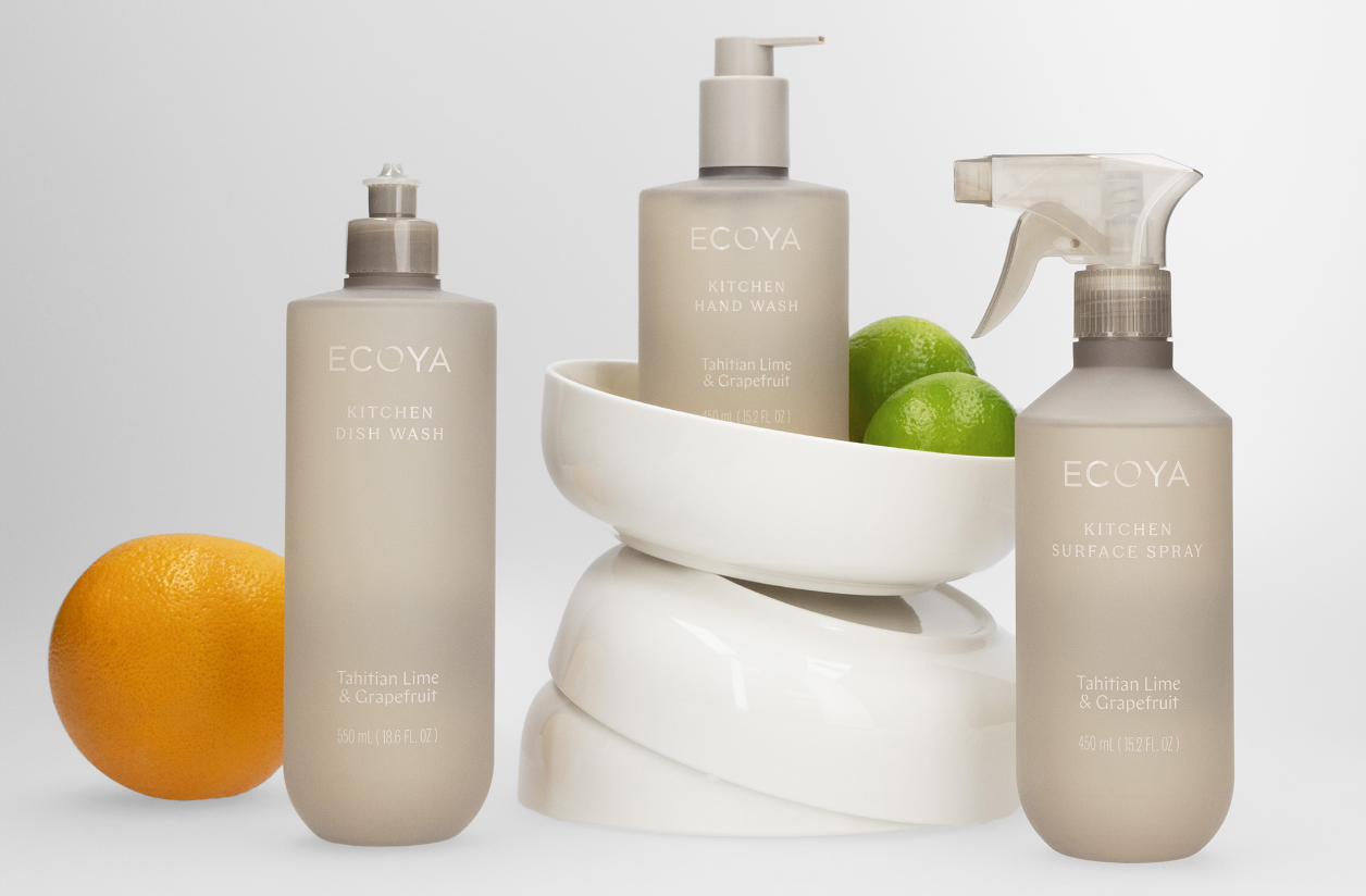 Ecoya Kitchen Gift Set - Tahitian Lime & Grapefruit
