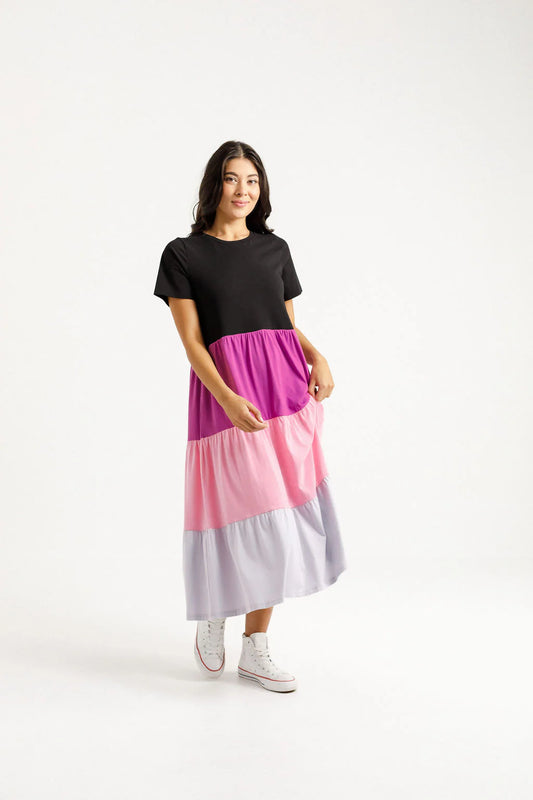 HOMELEE | Kendall Dress - Orchid Candy