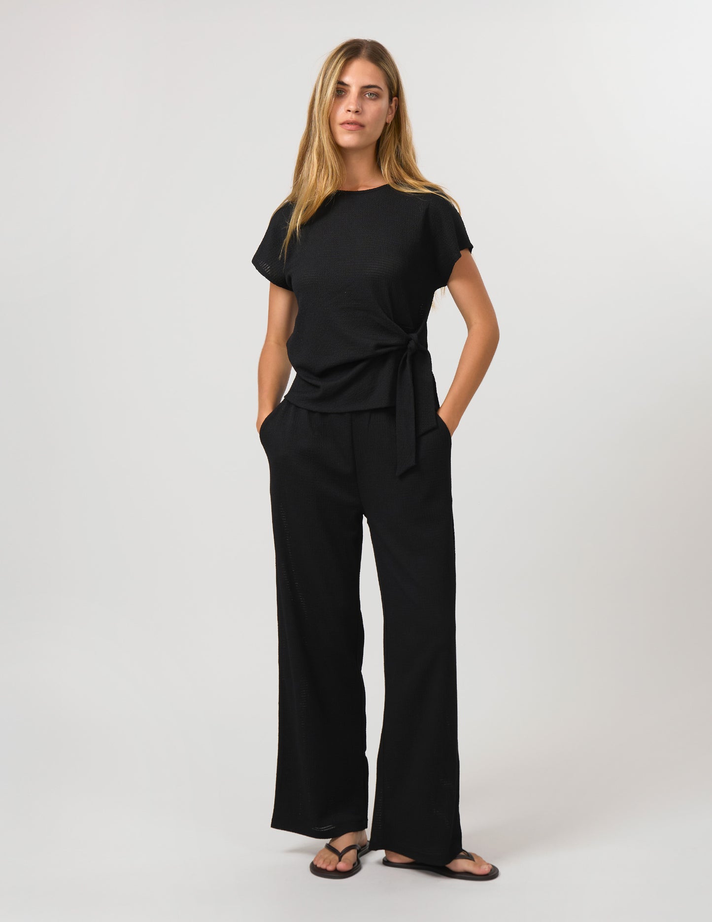 Stella + Gemma Cara Top | Black