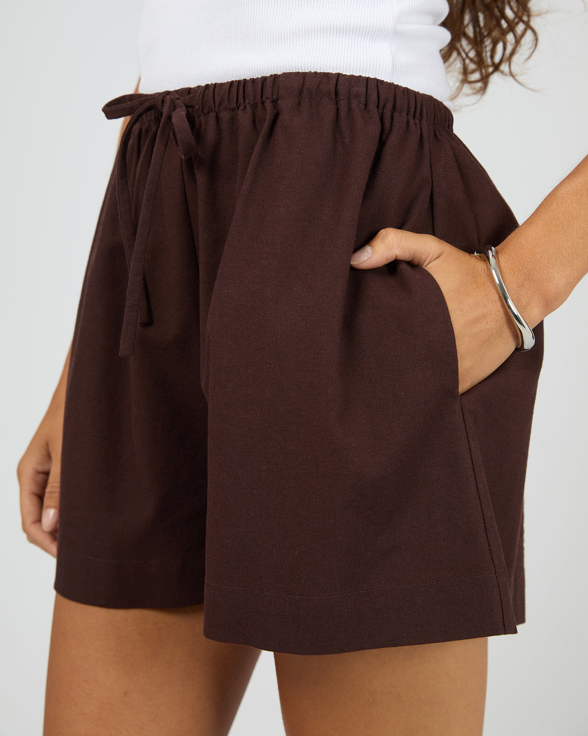 Silent Theory Lenni Shorts | Chocolate