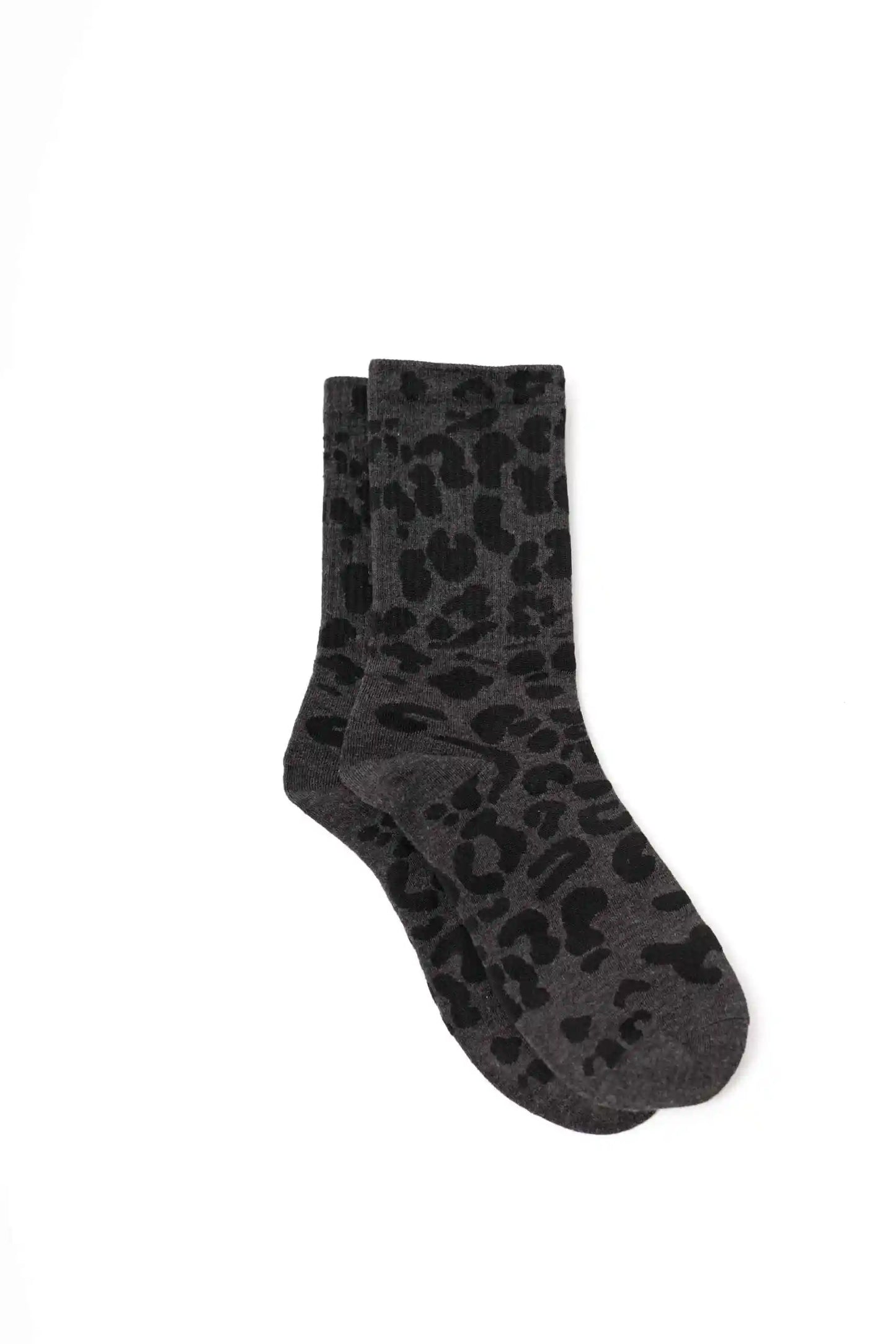 Stilen Leopard Socks | Black