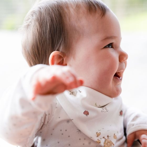 Little Linen Jersey Bib 2 pk | Nectar Bear