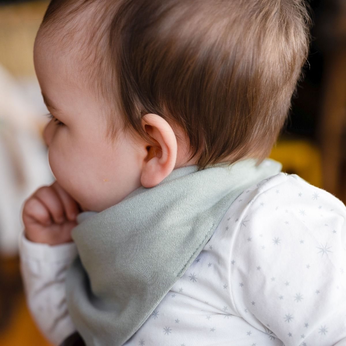 Little Linen Jersey Bib 2 pk | Farmyard Lamb