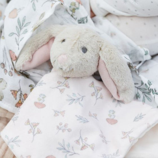 Little Linen Comforter | Harvest Bunny