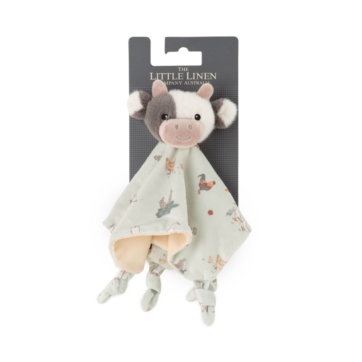 Little Linen Comforter | Farmyard Cow