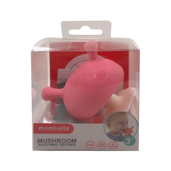 Mombella Mushroom Teether | 8 colours