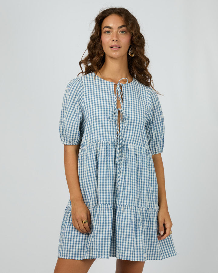 All About Eve Micky Dress | Blue Check