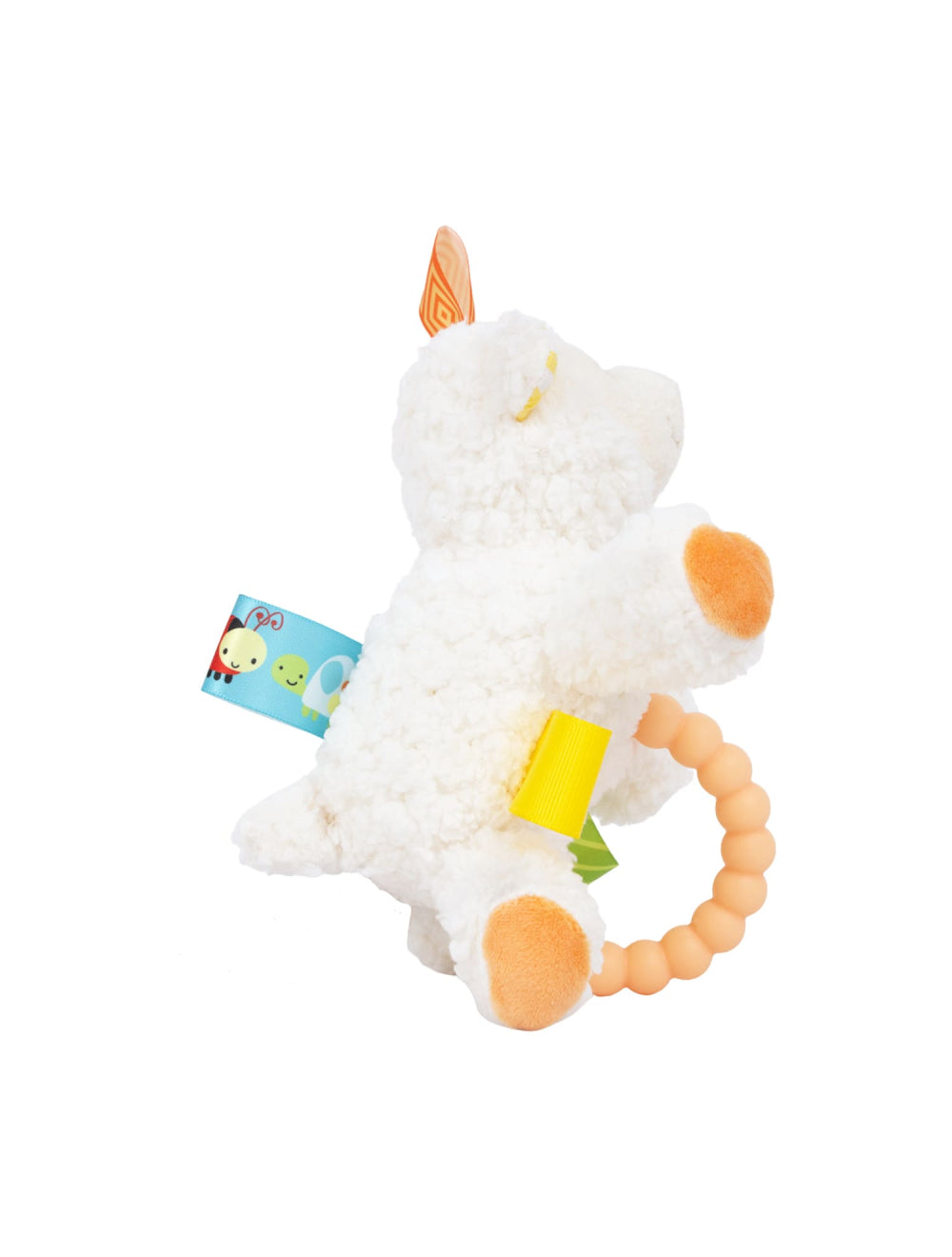 Mary Meyer Taggie Teether Rattle | Sherbert Lamb