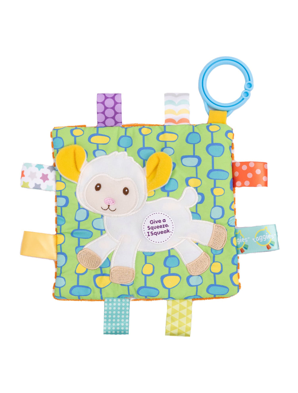 Mary Meyer Crinkle Me Taggie | Sherbert Lamb