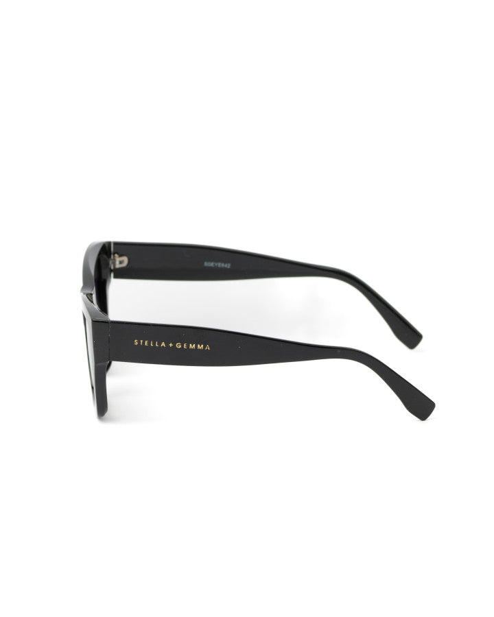 Stella + Gemma Polarised Sunglasses - Paige Black