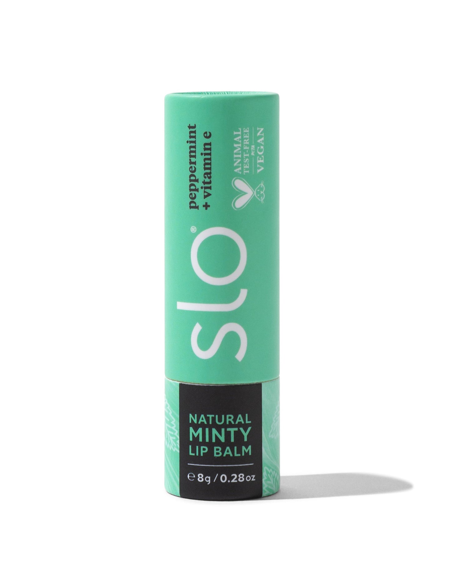 Slo Natural Lip Balm | Peppermint + Vitamin E