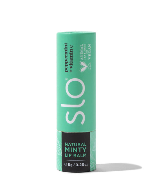 Slo Natural Lip Balm | Peppermint + Vitamin E
