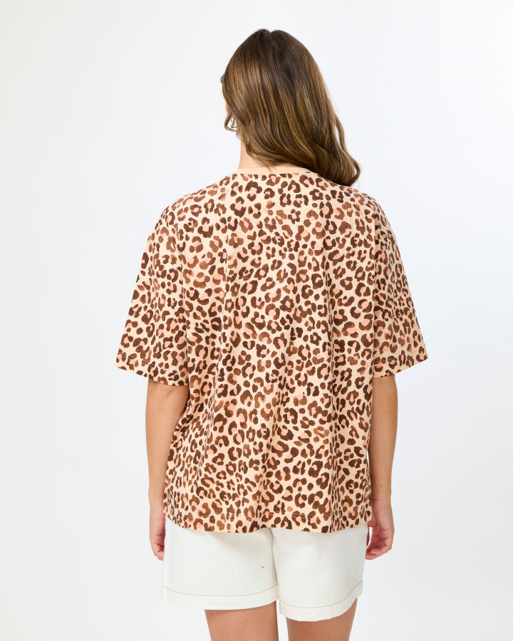 Stella + Gemma Porter Tee | Leopard