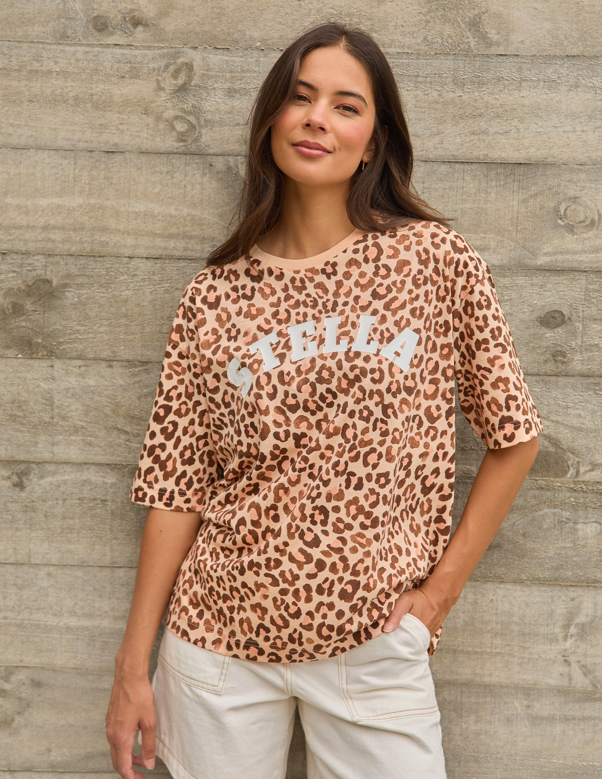 Stella + Gemma Porter Tee | Leopard