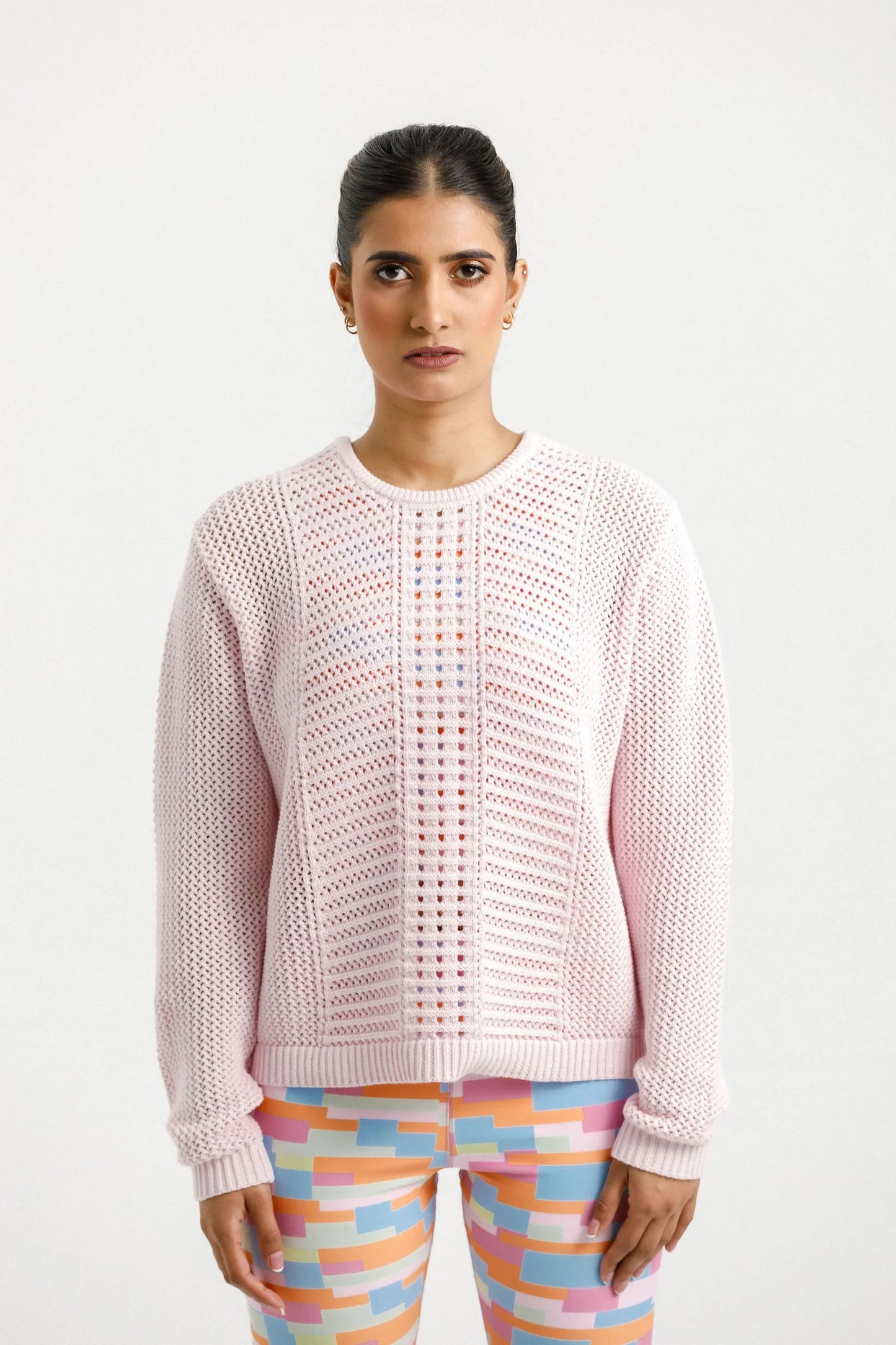 Rose Road Crochet Top - Pastel Pink