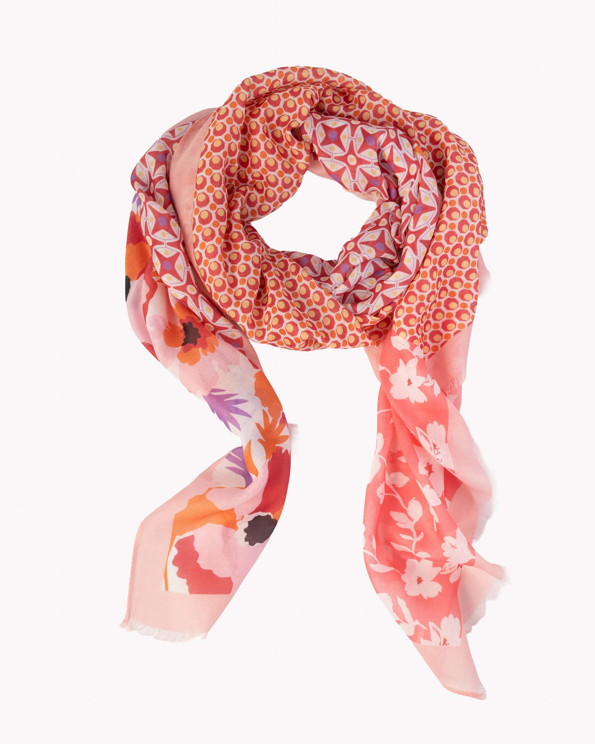 Stilen Saff Scarf | Pink