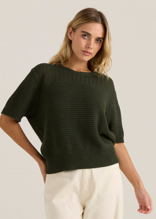 SASS Cherri Top | Olive