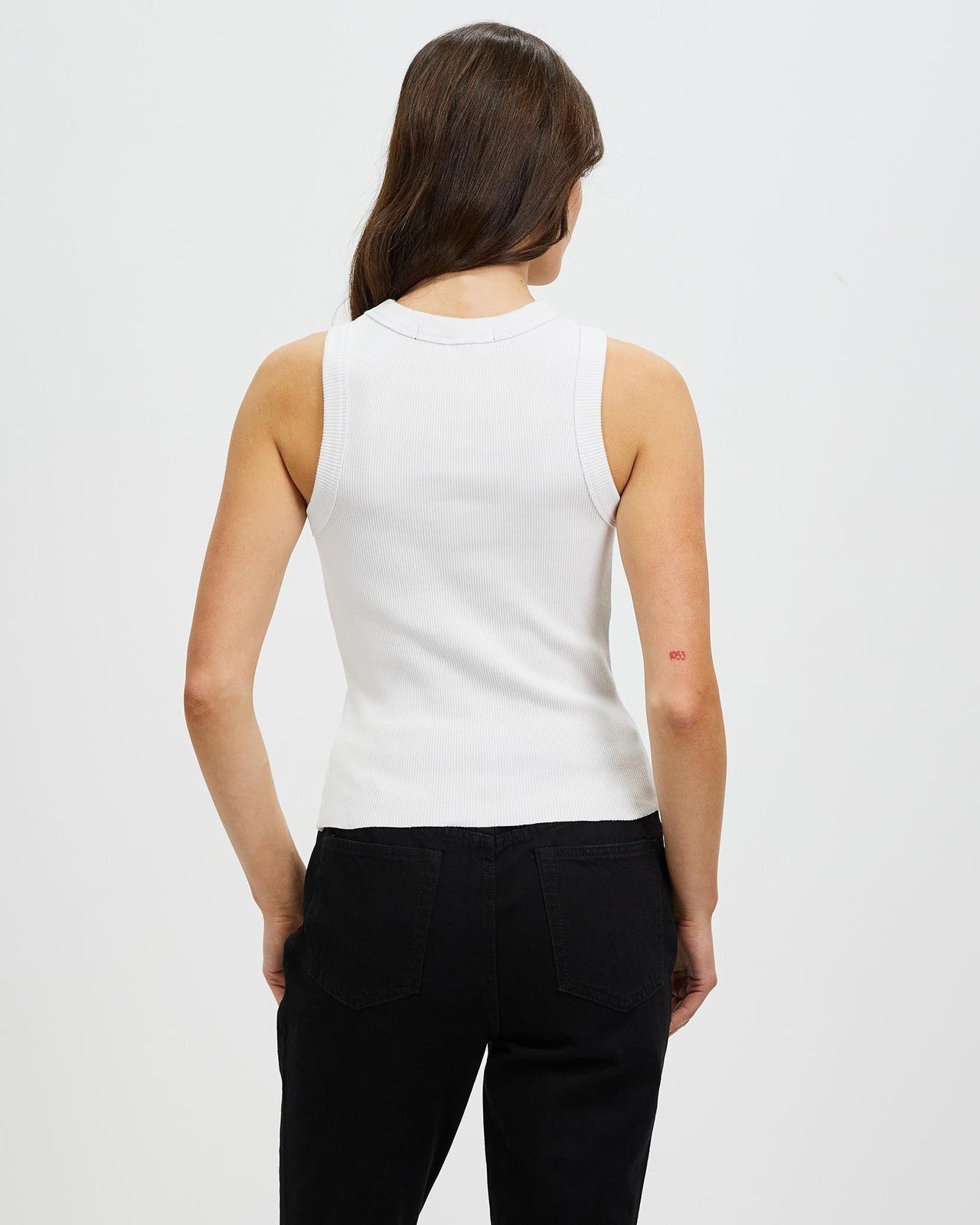 Silent Theory Greta Tank | White